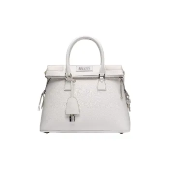 Maison Margiela Logo Patch Zipped Tote Bag