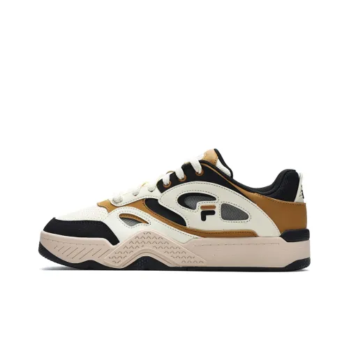 FILA FUSION Skateboard Shoes Men Low-Top Cinnamon