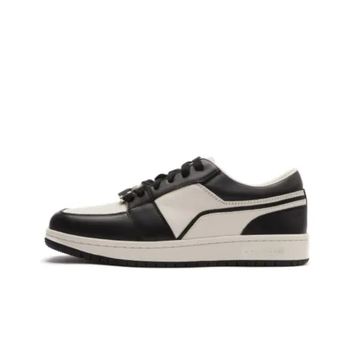 CALVIN LUO Skateboard Shoes Unisex Low-Top Black