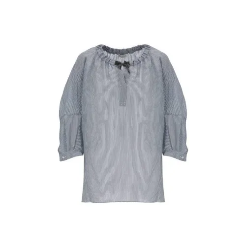 Brunello Cucinelli Shirts Women's Light Blue