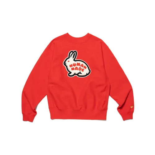 HUMAN MADE Rabbit Heavy Weight Crewneck Sweatshirt 