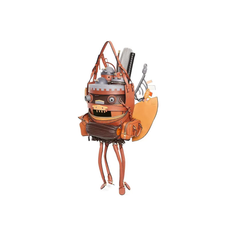 LOEWE Haruki's Mobile Castle Collaboration Cow Leather Bucket Bags Shoulder Bag Crossbody Bag Handbag Unisex Multicolor-1