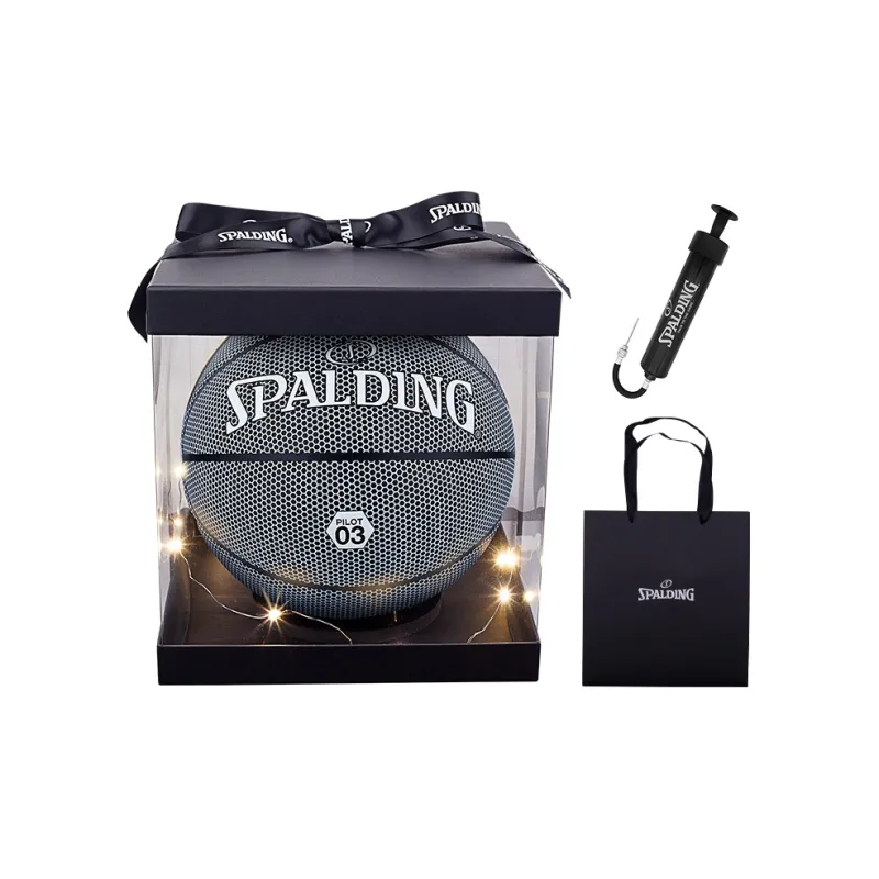 SPALDING Pilot Collection 77 741Y PU Basketball Blue White Size 7 Ball Training Unisex-2