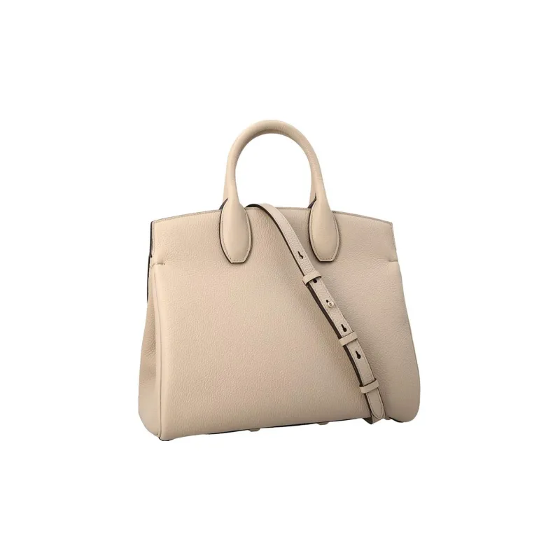 FERRAGAMO Studio Calfskin Shoulder Bag Crossbody Bag Handbag Small Size Women's Light Brown-2