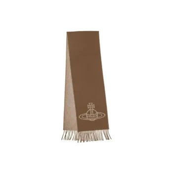Vivienne Westwood Knit Scarves Women's Camel