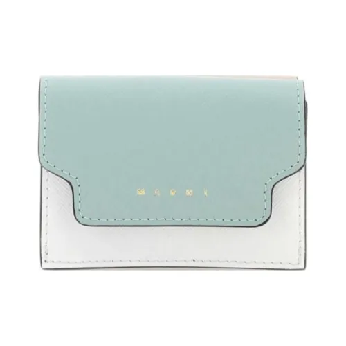 MARNI Logo Printed Tri-Fold Wallet