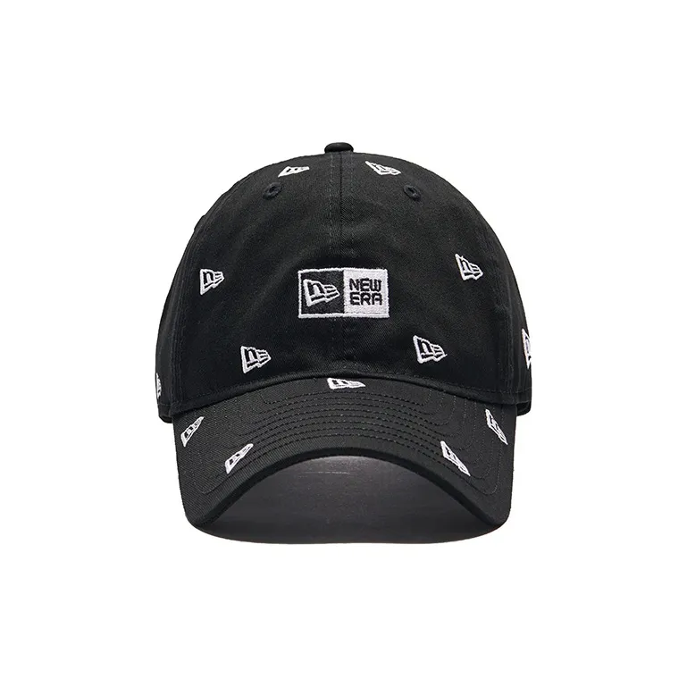 New Era Cotton Baseball Caps Unisex Black-1