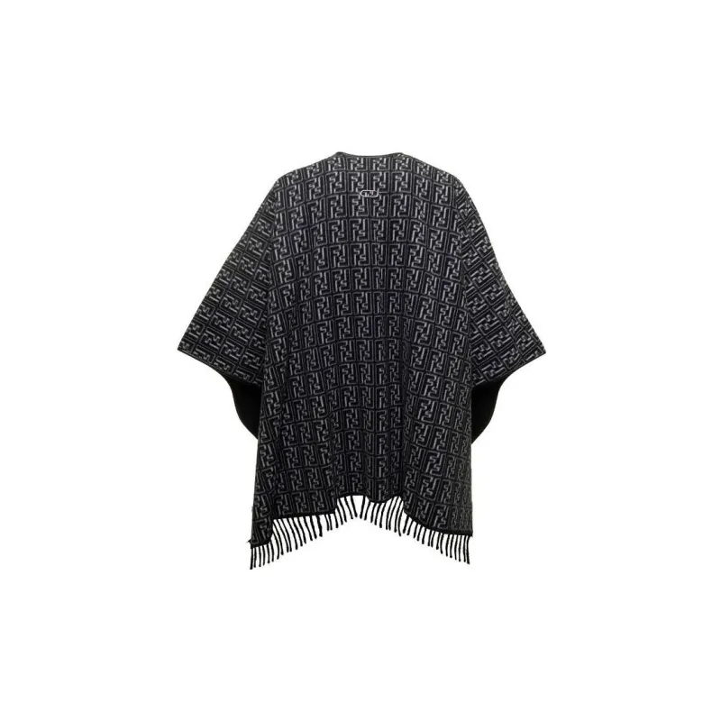 FENDI Shawls Men Black-2