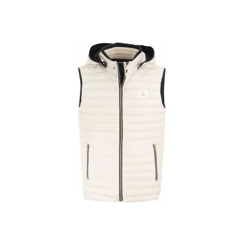 Moose Knuckles Air Down Series Vests Men White