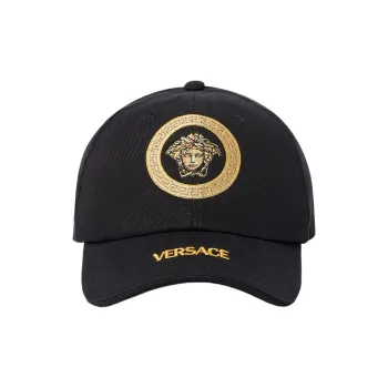 VERSACE Baseball Caps Women's Black