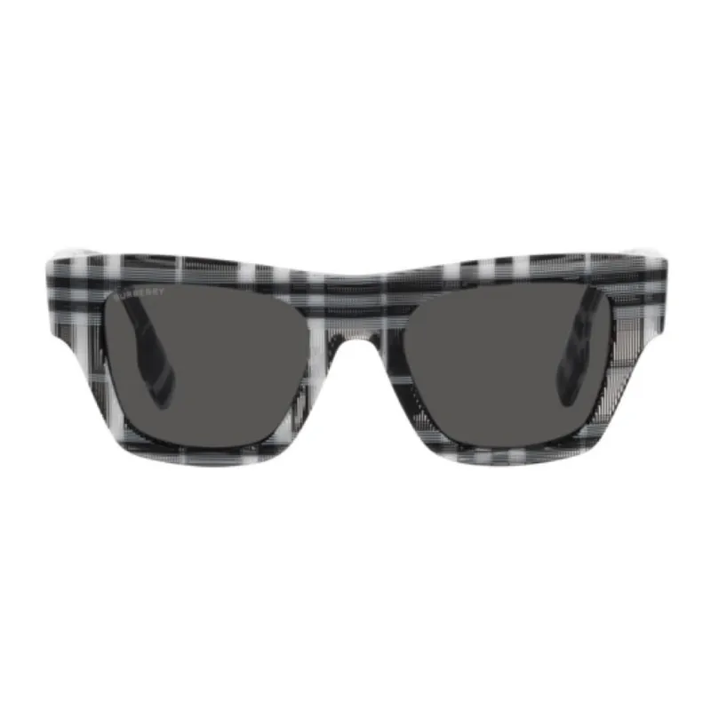 Burberry Sunglasses Men Black/White-1