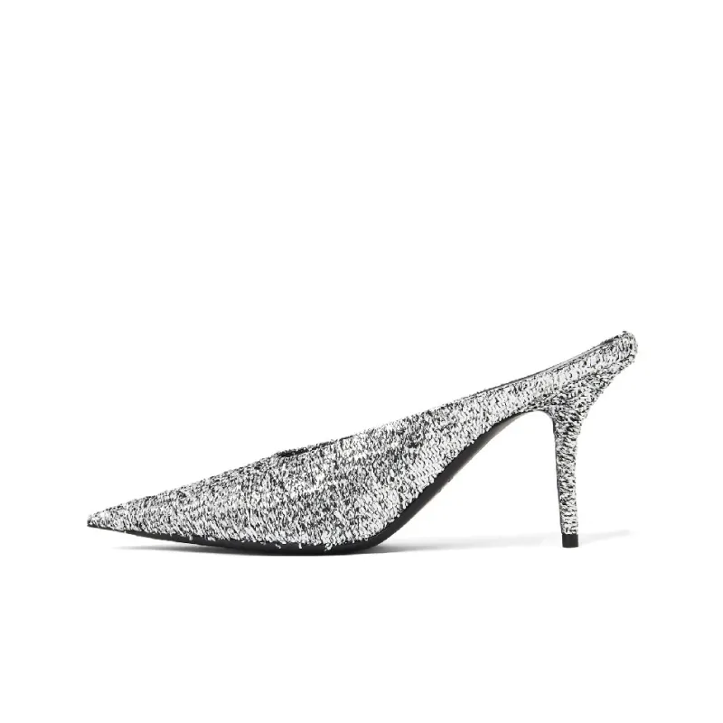 Balenciaga Mule M80 'Metabllic' Women's-0