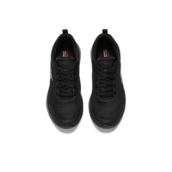 Skechers GO WALK Ma Anti Slip Wear Resistant Low Top Casual Shoes Men's Black-2