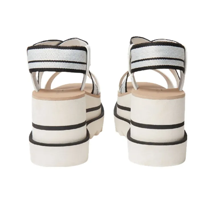 Stella McCartney Sneak Elyse Crossover Strap Platform Sandals Women's-3