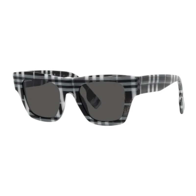 Burberry Sunglasses Men Black/White-0