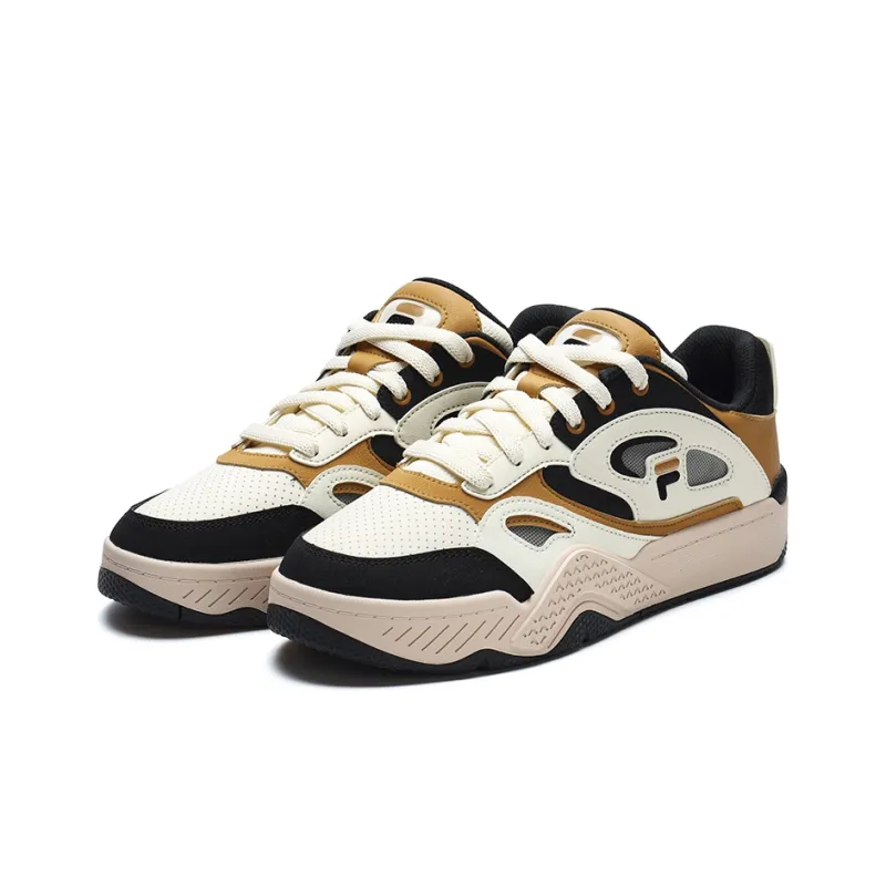 FILA FUSION Atv Skate Shoes 'White Brown Black'-1