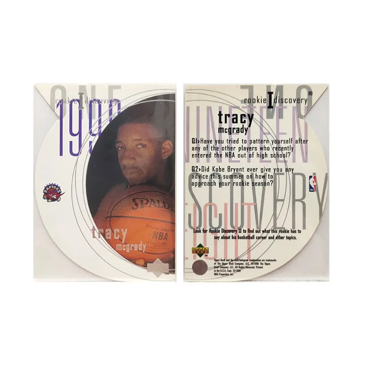 Yi Shot Four Quartiles Tracy McGrady Rookie Card Set Of 4 Pcs Raptors Era Selections Sports Cards-1