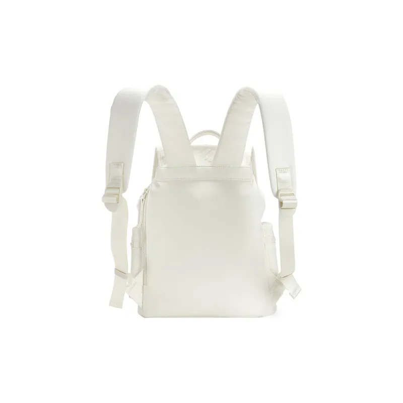FILA FUSION PU Synthetic Leather Backpack Regular Women's White-3