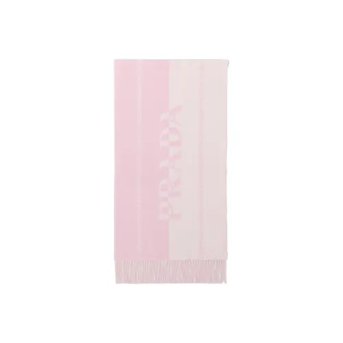 PRADA Knit Scarves Women's Pink