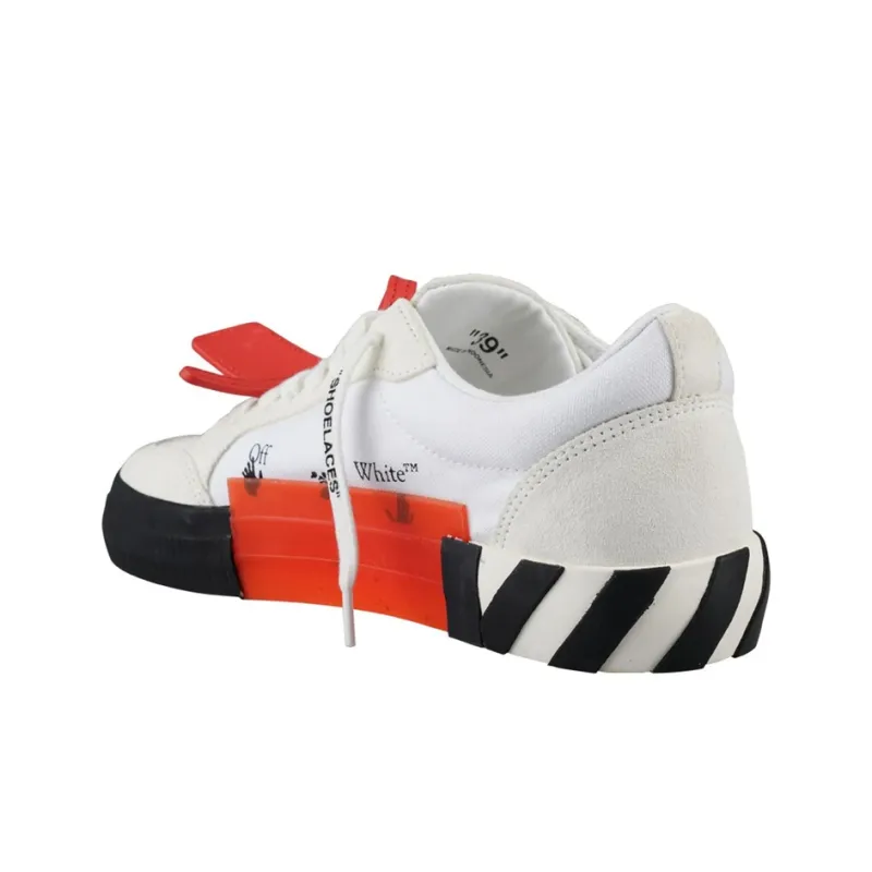 OFF WHITE Stylish Skateboarding Shoes Men's Gray White-3