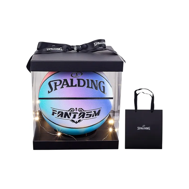 SPALDING Spirit Series PU Basketball Blue Size 7 Training Unisex-0