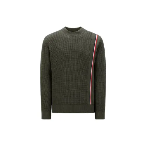 Moncler Sweaters Men Olive Green