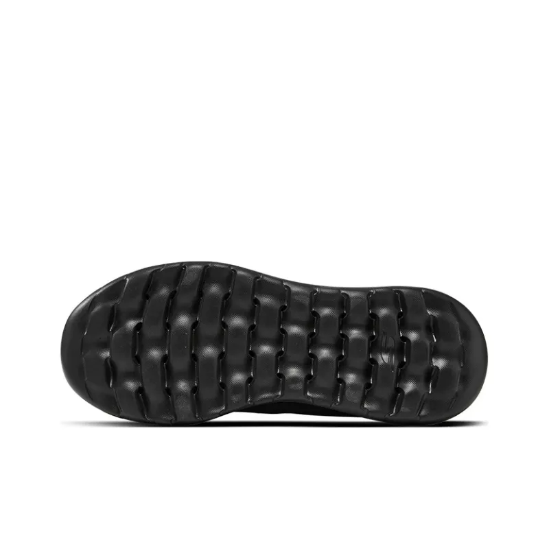 Skechers GO WALK Ma Anti Slip Wear Resistant Low Top Casual Shoes Men's Black-4