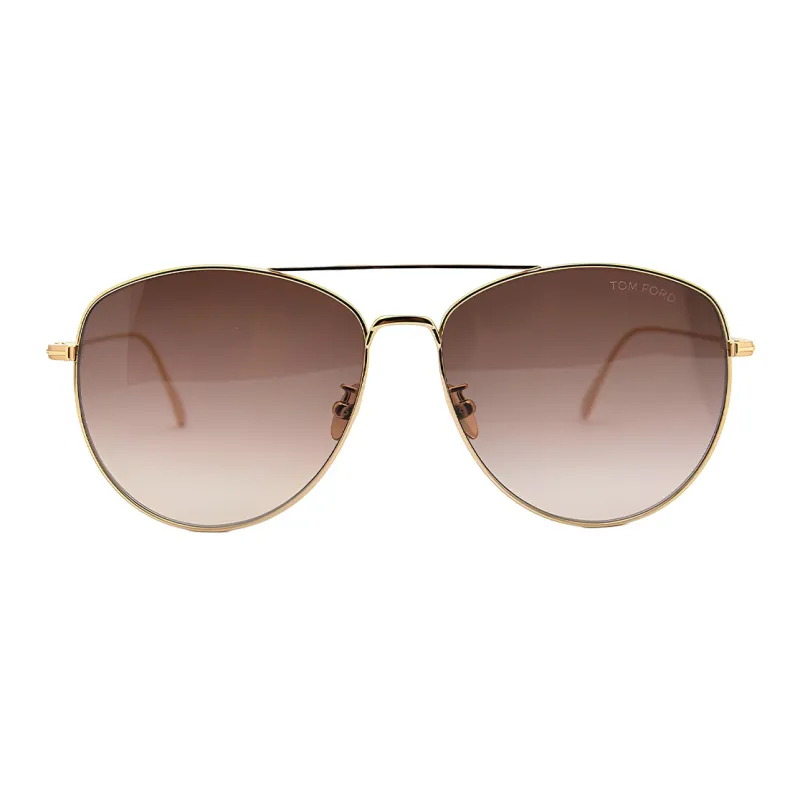 TOM FORD Sunglasses Unisex Gold-1