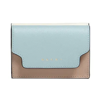 MARNI Logo Printed Tri-Fold Wallet