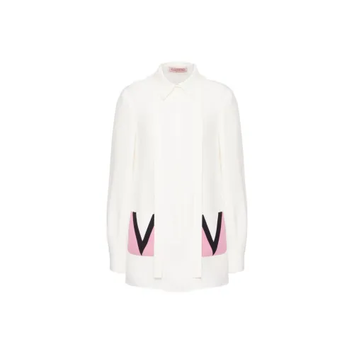 Valentino Valentine's Day SS23 Shirts Women's White