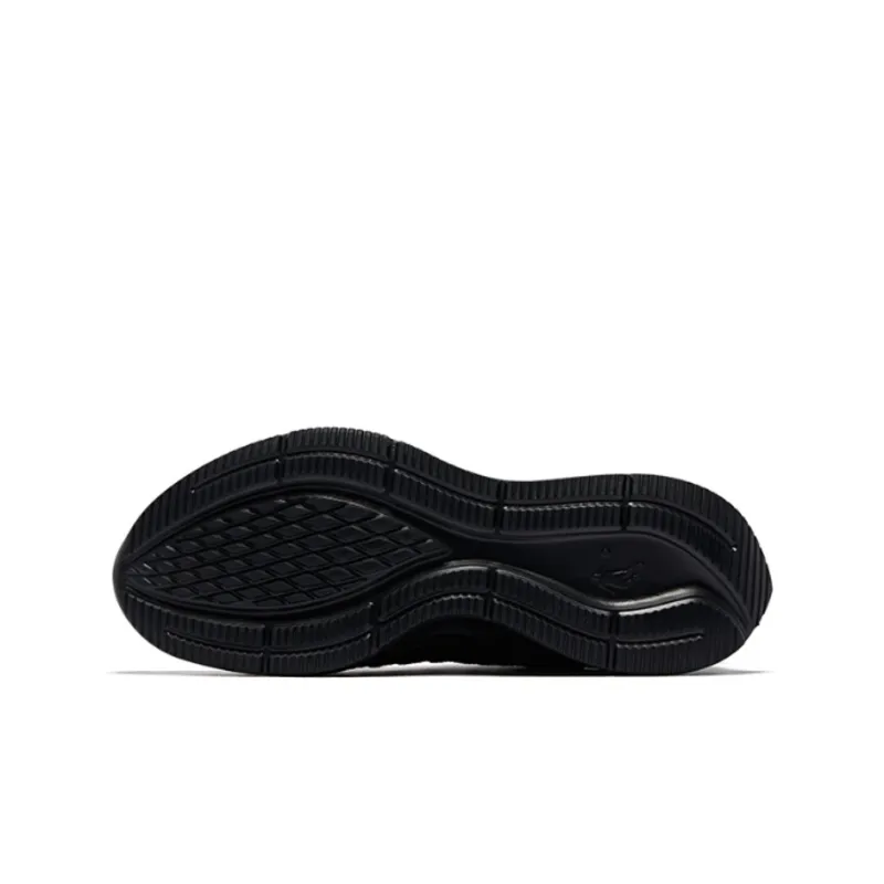 QIAODAN Cushioning Lightweight Low Top Running Shoes Men's Black Gold-5