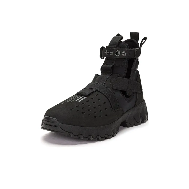 Timberland Greenstride Edge Lace Up Boot Sandals 'Black'-2