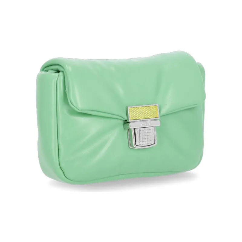 MSGM Puffer Clic Padded Crossbody Bag-1