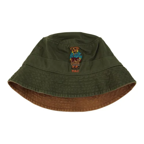 Polo Ralph Lauren Bucket Hats Men Army Green