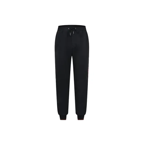 RARE Knitted Sweatpants Men Black