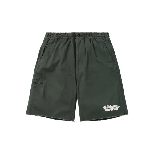 Thisisneverthat Casual Shorts Men Green