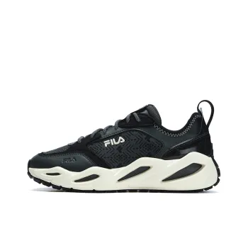 FILA CRYPTO Anti Slip Wear Resistant Low Top Casual Shoes Women's Lost Black