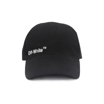 OFF WHITE Baseball Caps Unisex Black