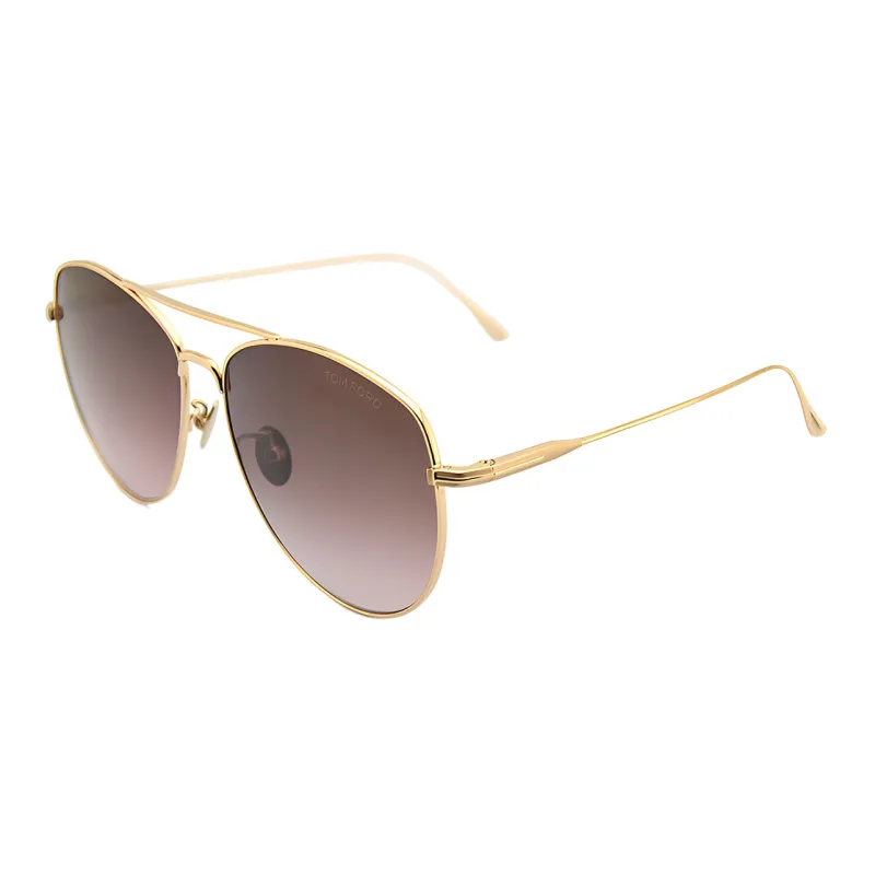 TOM FORD Sunglasses Unisex Gold-0
