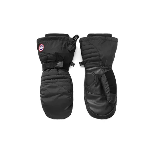 Canada Goose Knit Gloves Women's Black