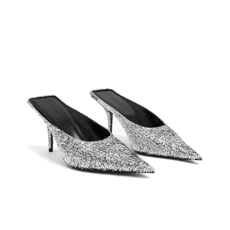 Balenciaga Mule M80 'Metabllic' Women's-2