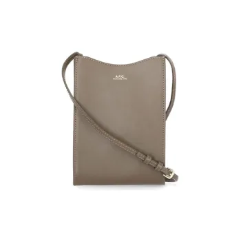 A.P.C Leather Crossbody Bag Shoulder Bag Women's Brown