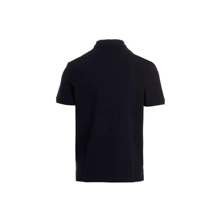 Valentino Logo Embroidered Short Sleeved Polo Shirt-1