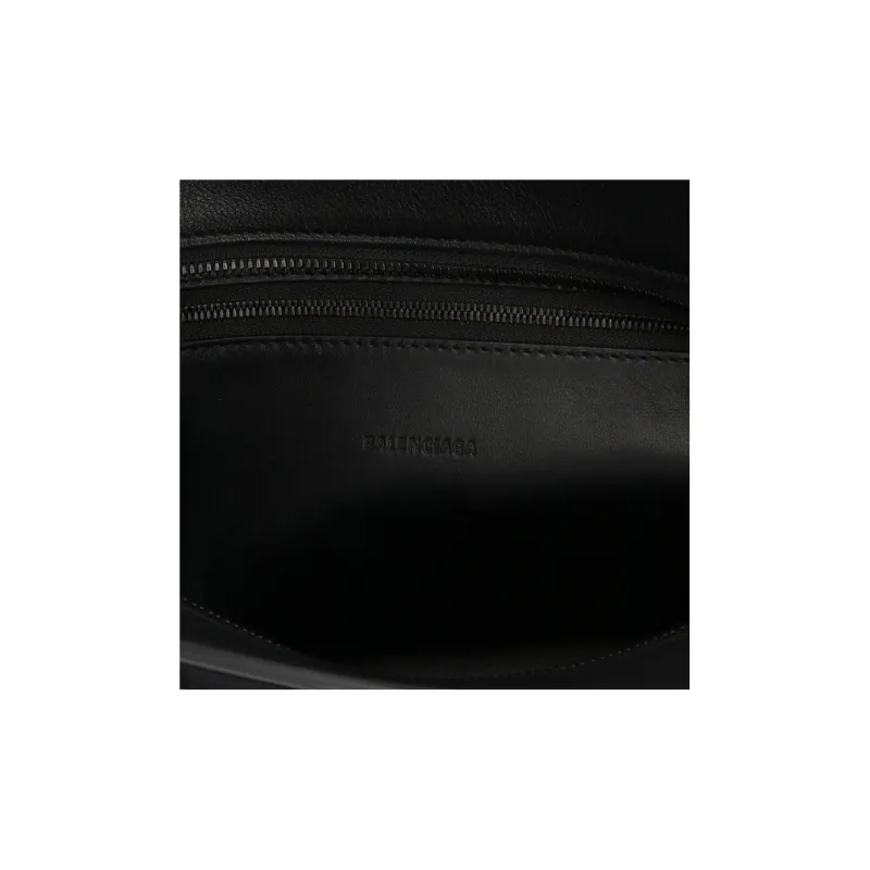 Balenciaga Neo Classic Cow Leather Crossbody One Shoulder Handbags Unisex Black-3