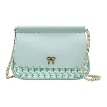 VANESSA HOGAN Pvc Trapezoid Bag, Crossbody Bag, Shoulder Bag Women's Green