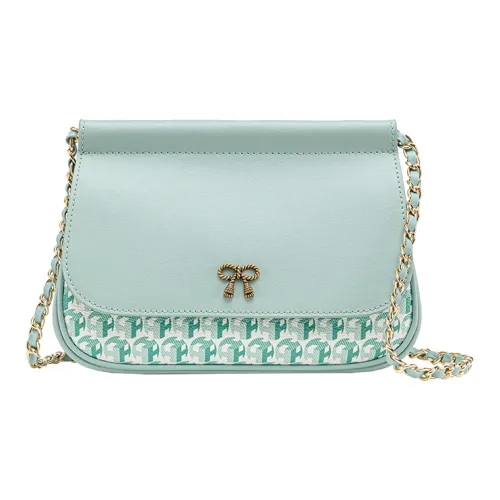VANESSA HOGAN Pvc Trapezoid Bag, Crossbody Bag, Shoulder Bag Women's Green