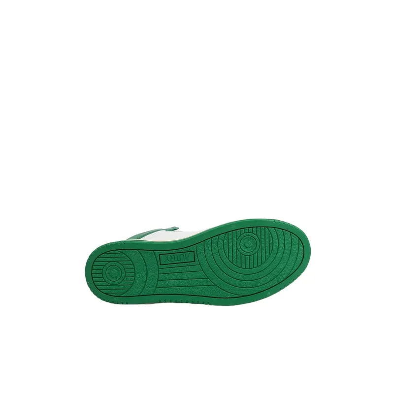 AUTRY Medalist High top Sneakers 'White Green'-5
