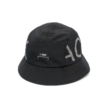 A COLD WALL* Logo print Bucket Hat
