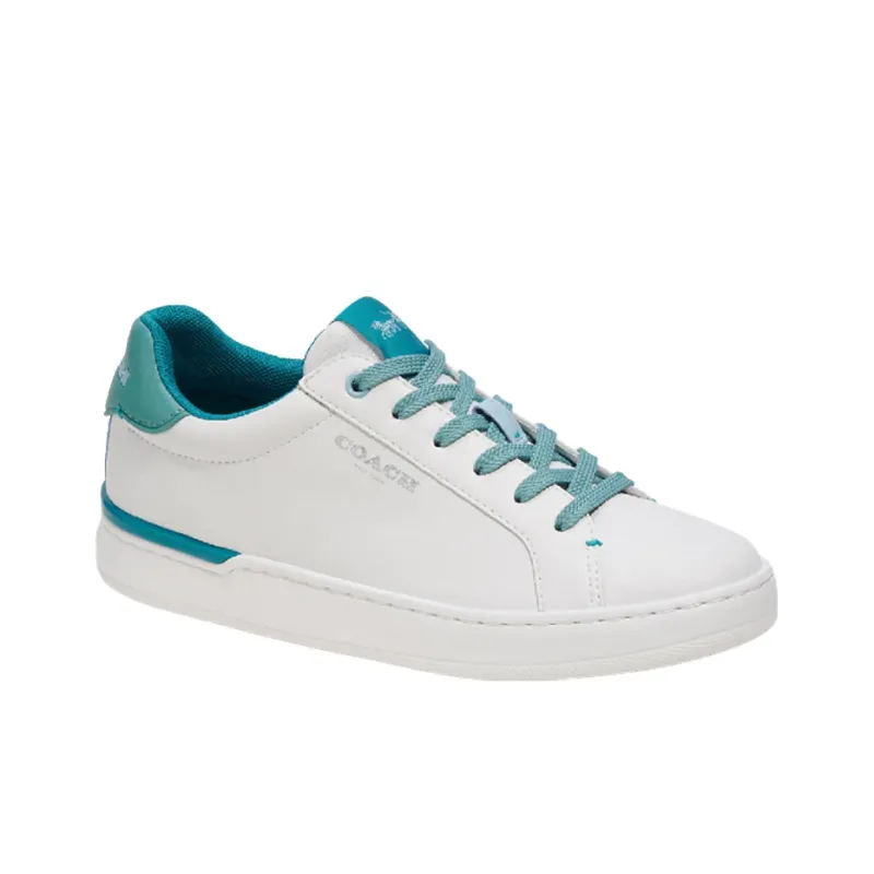 COACH Clip Low Top Low Top Stylish Skateboarding Shoes Women's White-2