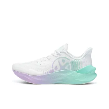 BMAI Carbon Mix Plus Running Shoes Men Low Top Icy Snow/Mint Green/Rosemary Purple